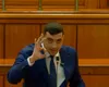 „Libertate pentru Călin Georgescu”. Ce a cerut George Simion de la tribuna Parlamentului, la votul pentru Guvernul Niculescu