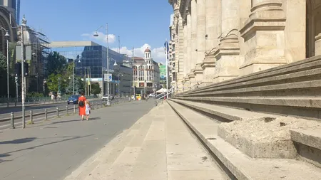 Primarii care îi țin în depozit pe Mihai Viteazu și împăratul Traian. În timp ce regele Ladislau al Ungariei se înalță în Oradea