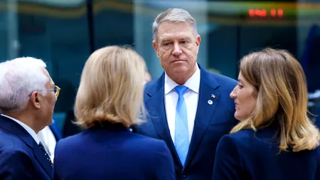 Klaus Iohannis, mesaj la Consiliul European: România denunță ingerințele străine și sprijină Ucraina