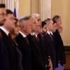 Cei 18 miniștri din cabinetul Luca Niculescu au depus jurământul în fața președintelui Nicușor Dan