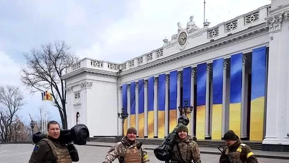 Ucraina se aşteaptă la debarcarea trupelor ruse în Odesa