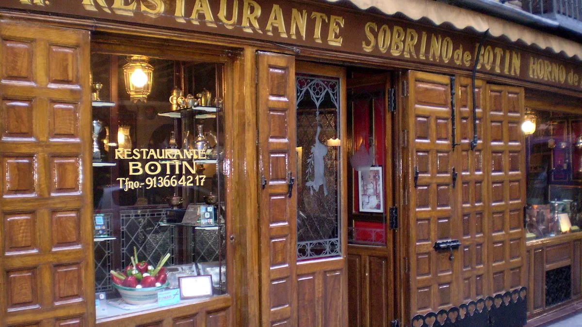 În Madrid, două restaurante se ceartă pentru titlul de cel mai vechi din lume: câți ani au?