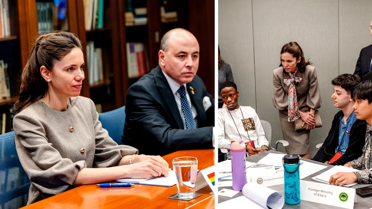 Mirabela Grădinaru, în vizită la American Councils: discuții despre extinderea cooperării în educație