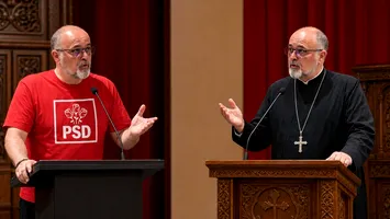De la altar la șef de partid: un preot a fost oprit de la slujire după ce a preluat PSD Topoloveni