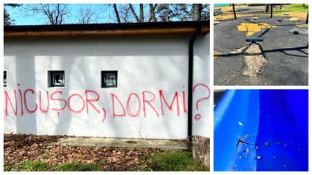 ”Nicușor, dormi?” Locurile de joacă din Parcul Herăstrău, un adevărat pericol pentru copii: tobogane rupte, leagăne ruginite care stau să cadă și cratere în covorul de protecție