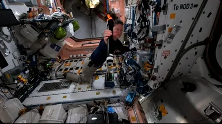 Jocuri Olimpice la NASA. Astronauții au organizat probe sportive în spațiu