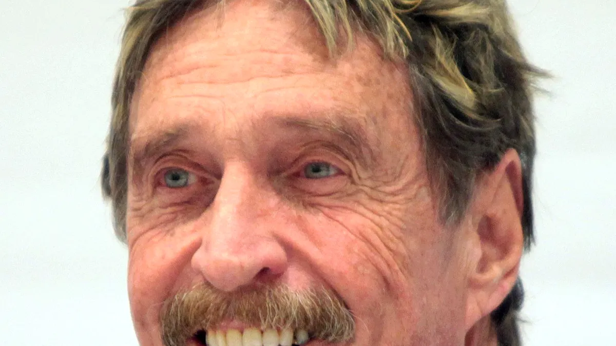John McAfee a fost arestat în Spania și își așteaptă extrădarea în SUA