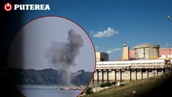 Operațiune de urgență pe Dunăre. Armata deviază cursul Dunării lângă Cernavodă printr-o detonare controlată (VIDEO)
