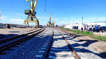 A fost finalizată extinderea căii ferate cu ecartament larg între Portul Galați și granița cu Ucraina