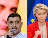 George Simion cere demiterea Ursulei von der Leyen. AUR lansează o moțiune de cenzură în Parlamentul European