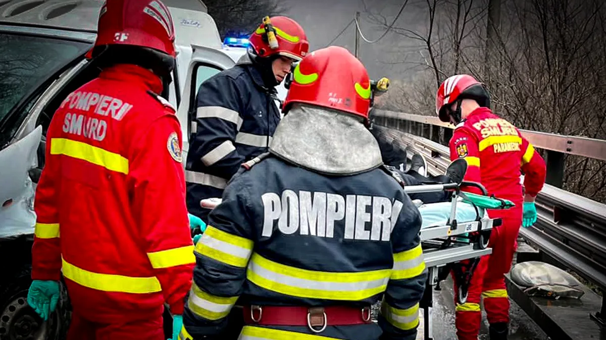 Accident cu 32 de victime în Ialomița. A fost activat Planul Roșu