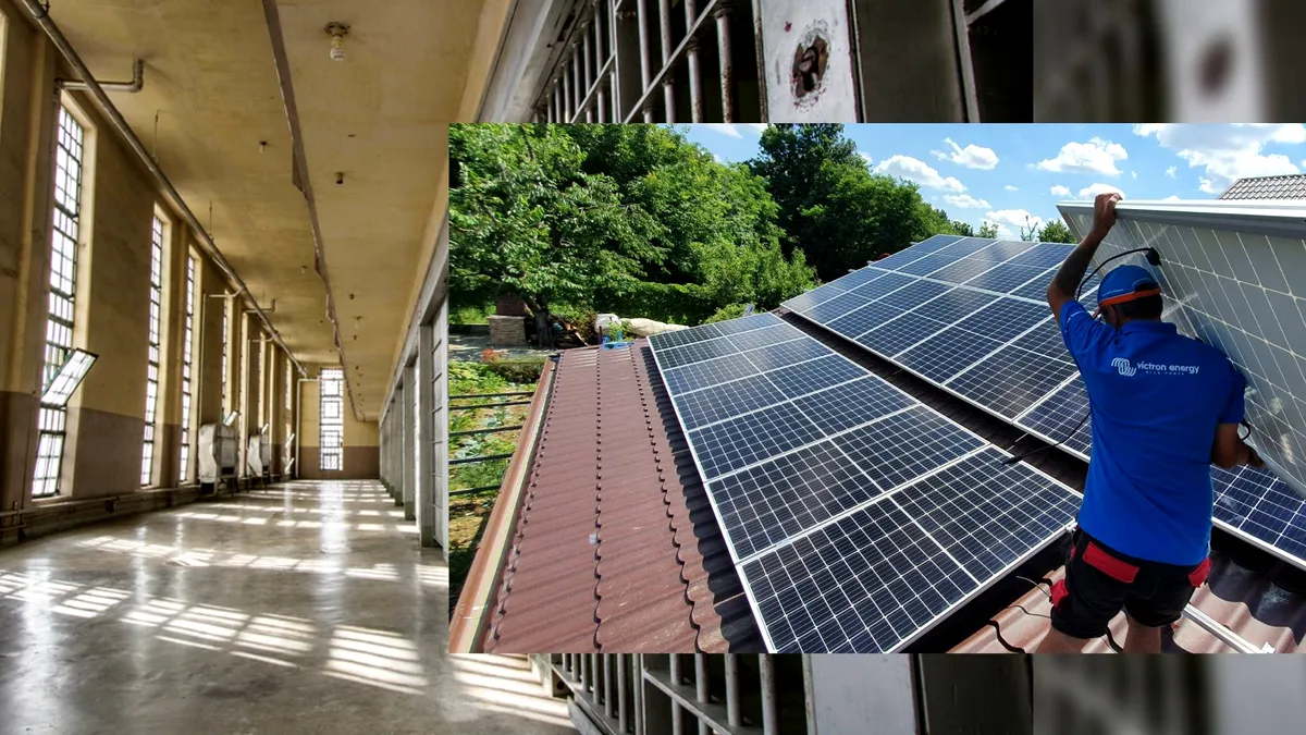 Un gigant german va construi o centrală fotovoltaică la închisoarea Poarta Albă. Ce prevede proiectul?