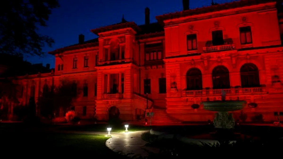 Administraţia Prezidenţială marchează Ora Pământului prin stingerea luminilor la Palatul Cotroceni
