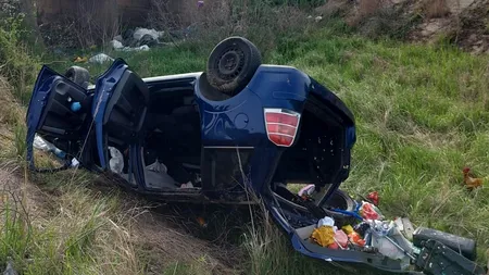 Accident grav în Cernavodă. 5 oameni transportați la spital, între care 2 sunt copii