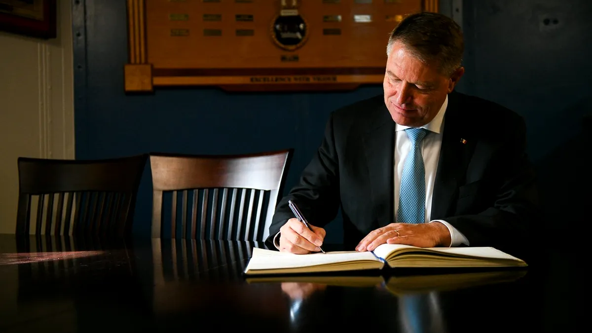 Președintele Iohannis a promulgat legea kurzarbeit