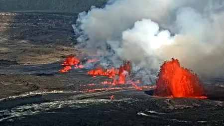 Vulcanul Kilauea a erupt din nou. Imagini impresionante VIDEO
