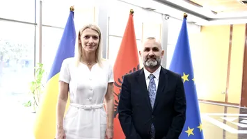Alina Gorghiu, întâlnire importantă cu omologul său din Albania: „Discuții bune cu ministrul justiției, Ulsi Manja”