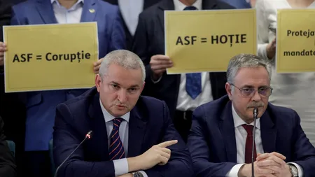 Protest AUR la sediul ASF! Simion vrea schimbarea lui Nicu Marcu