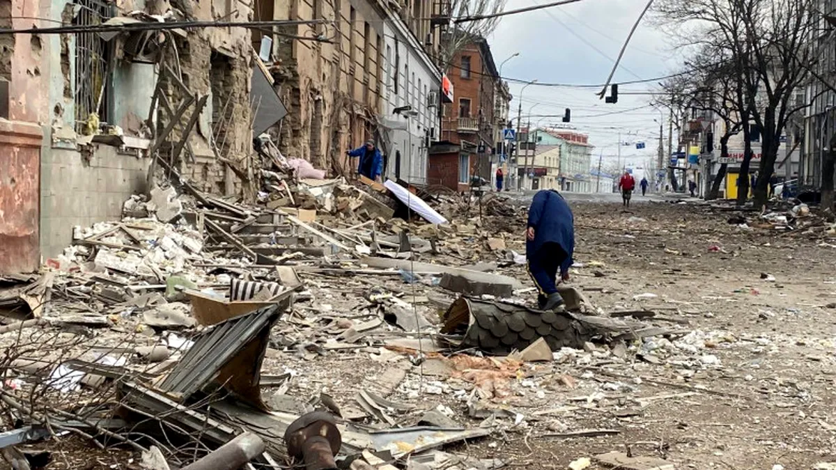Azilul de bolnavi psihic din Harkiv, bombardat de ruși