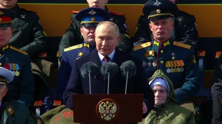 Putin: Paradă și paradeală politică la Moscova - victorie, mușchi și amenințări