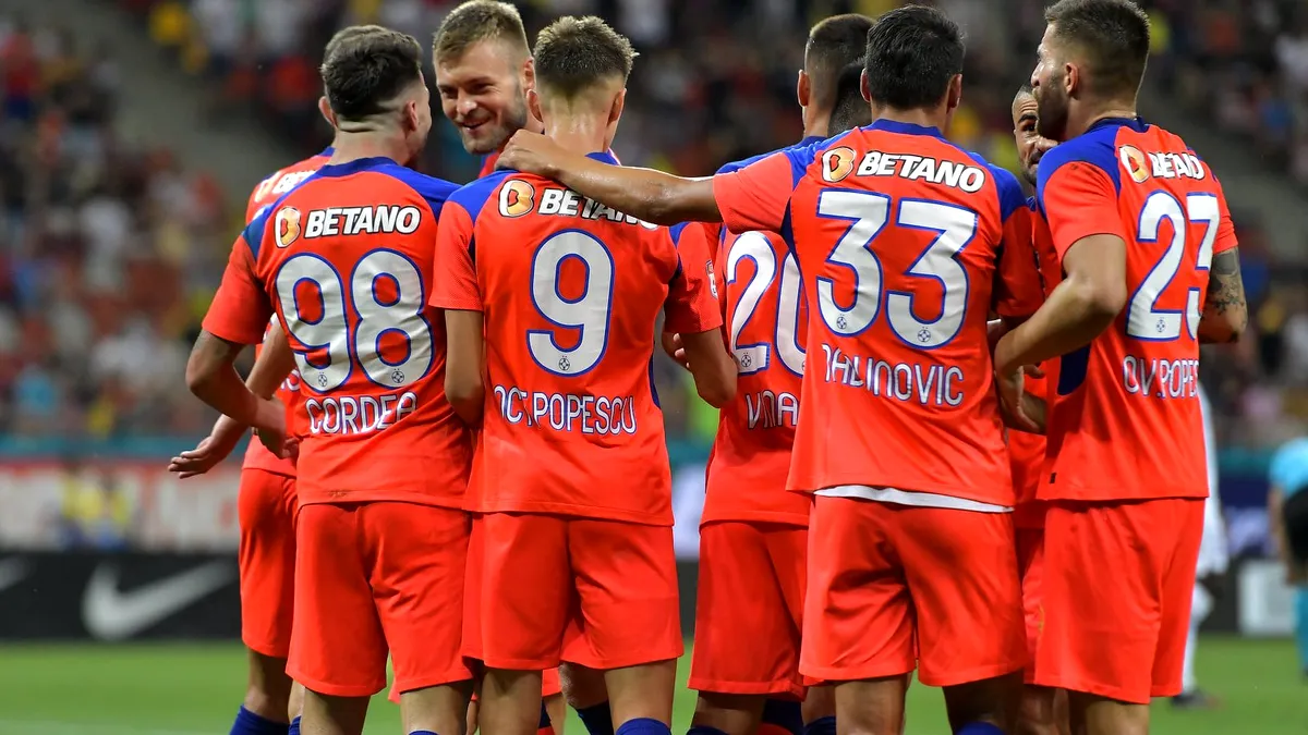 FCSB - CS U Craiova 4-1. Stări de spirit diferite înainte de Conference League (Video)