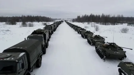 Batalioane masate la granița Belarusului cu Ucraina, Rusia crează condițiile unei noi invazii
