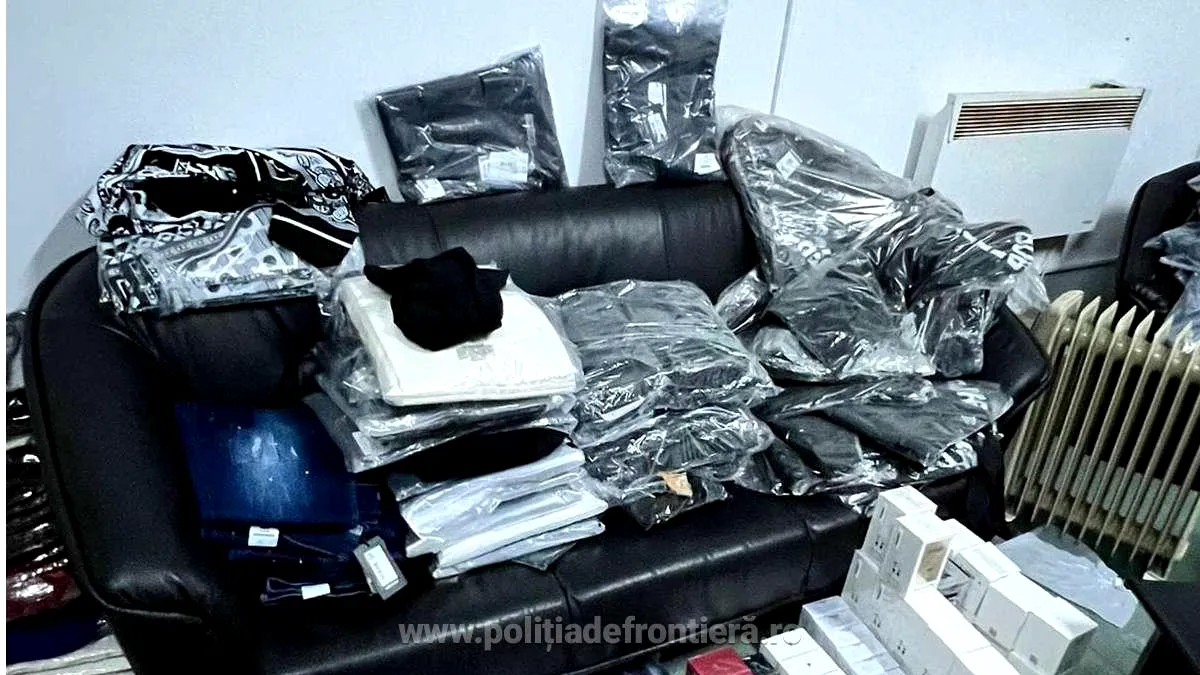 Bunuri de aproape un milion de lei confiscate de Poliția de Frontieră Giurgiu în minivacanță