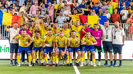 Incredibil! România, campioană mondială la Minifotbal!