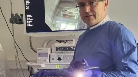 Enteroscop spiral motorizat, dispozitiv unic în România, la Spitalul Clinic CF Timișoara