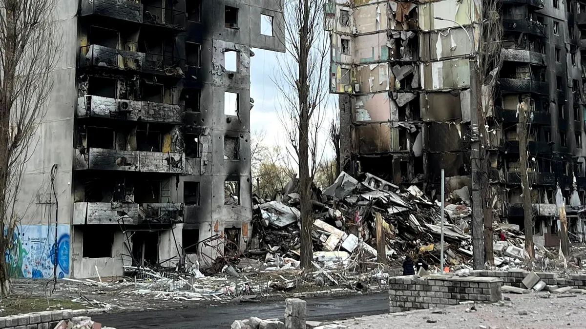 Avdiika, oraș strategic al Ucrainei, a fost bombardat cu muniție de fosfor