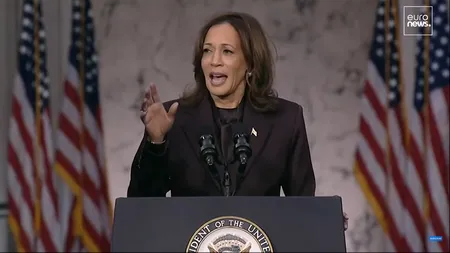 Kamala Harris, primul discurs după alegeri: „Înfrângerea nu înseamnă capitulare. Lupta pentru idealurile Americii continuă”