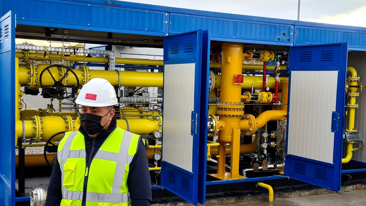 Nova Power & Gas inaugurează o reţea de gaze naturale în Huedin