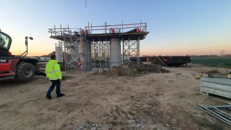 UMB a început lucrările în zona protejată a celei mai dificile structuri de pe Centura Capitalei - A0