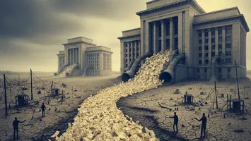 Iluzia bogăției: România se inundă de lei care hrănesc statul și înfometează privatul