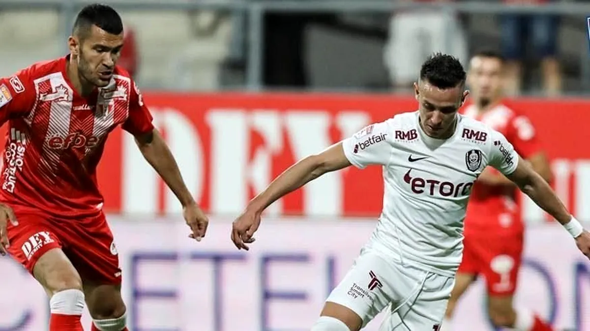 Liga 1: UTA Arad – CFR Cluj 0-1, în etapa a 10-a. Chipciu a marcat unicul gol al meciului (Video)