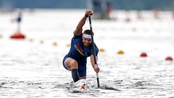 Aur european pentru Cătălin Chirilă la Racice: Românul își apără titlul la canoe 1.000 metri
