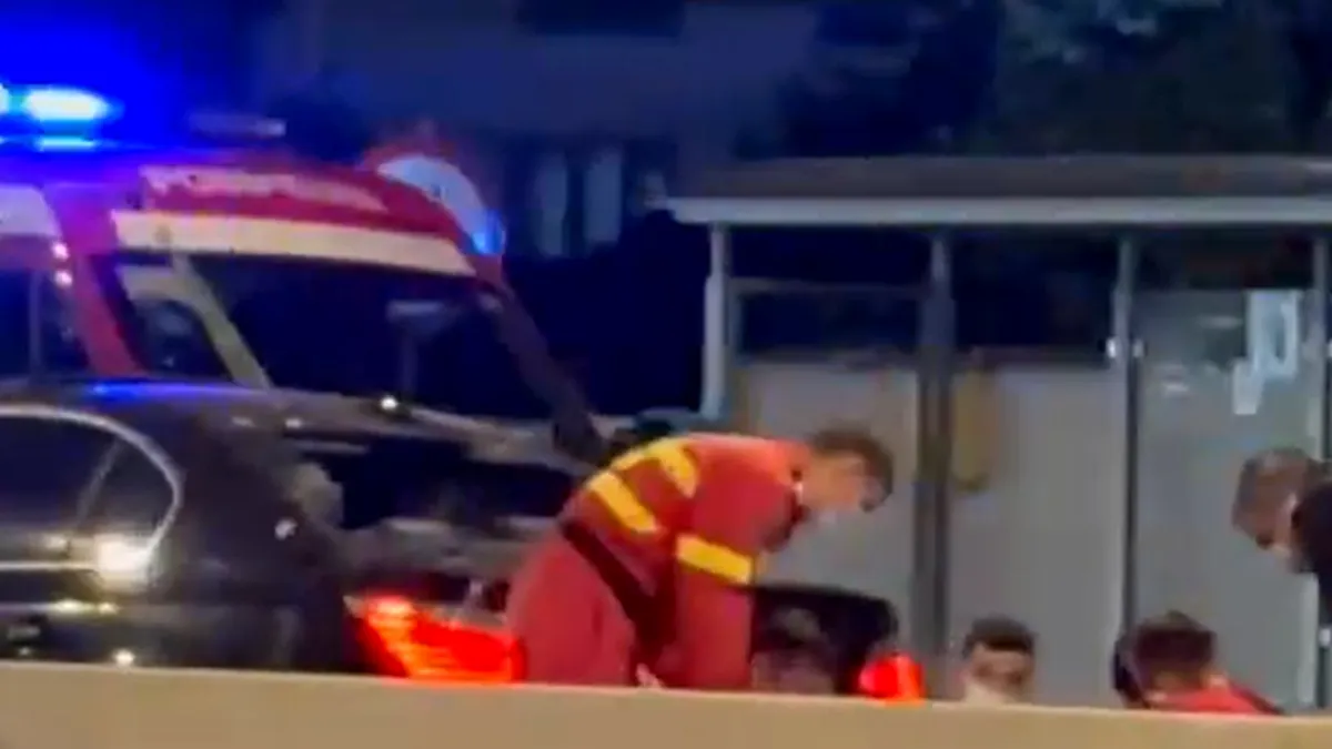 Accident mortal pe DN5, în localitatea Jilava. Victima este un minor VIDEO
