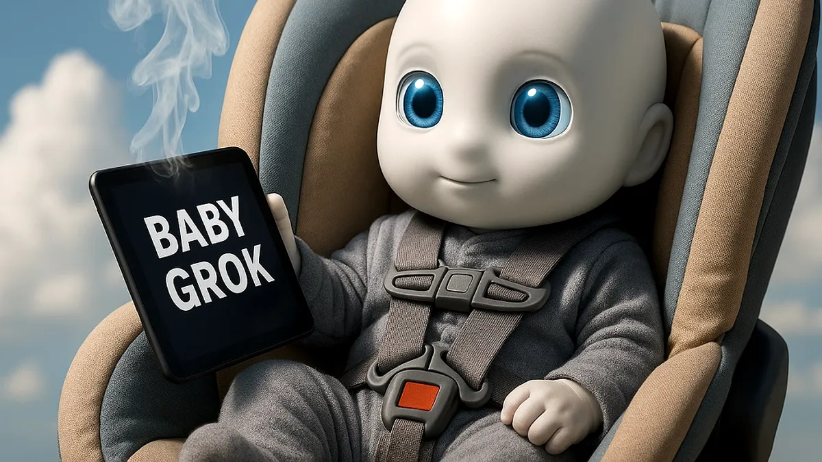 Baby Grok – jucăria digitală a lui Elon Musk sau începutul unui nou tip de control emoțional?