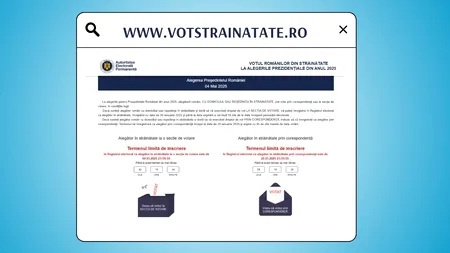 AEP: Peste 500 de români au cerut până acum să voteze prin corespondență; care este procedura