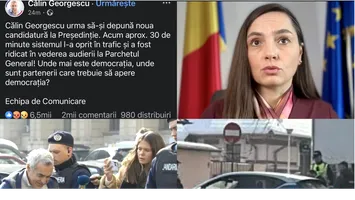 Călin Georgescu, ridicat din trafic în ziua în care urma să-și depună candidatura. Șefa POT îi ia apărarea