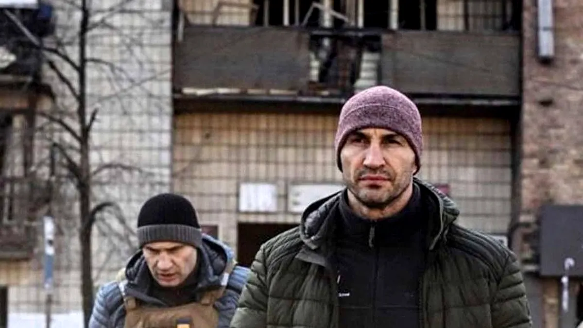 Kiev: bombe, oameni răniți, dărâmături