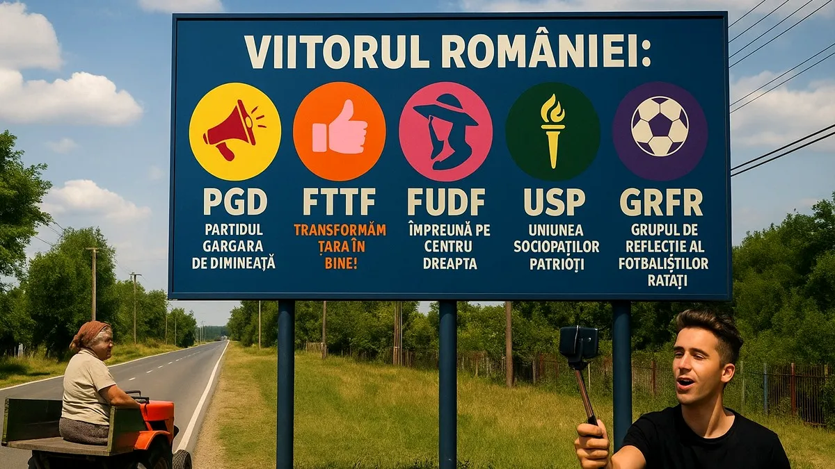 Noii salvatori ai nației: sânge proaspăt în arena politică românească - vin partide uluitoare!
