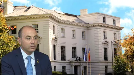 Ambasadorul României în SUA se lăfăie într-un palat din Washington