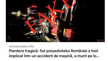 Avertizare MAI: Explozie de fake-news la deschiderea urnelor. N-a murit fiul președintelui! (Video)
