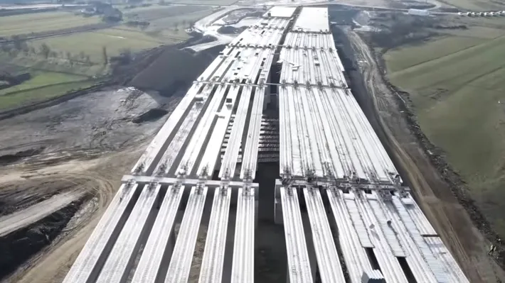 Ce progres s-a mai înregistrat pe A1 Sibiu – Pitești, prima autostradă care va traversa Carpații (VIDEO)