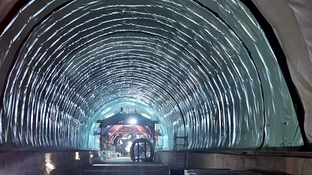 Ocazie unică oferită duminică: traversezi la pas primul tunel forat pentru o autostradă din România