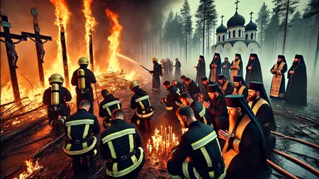 BOR are soluția împotriva incendiilor de vegetație: rugăciunea