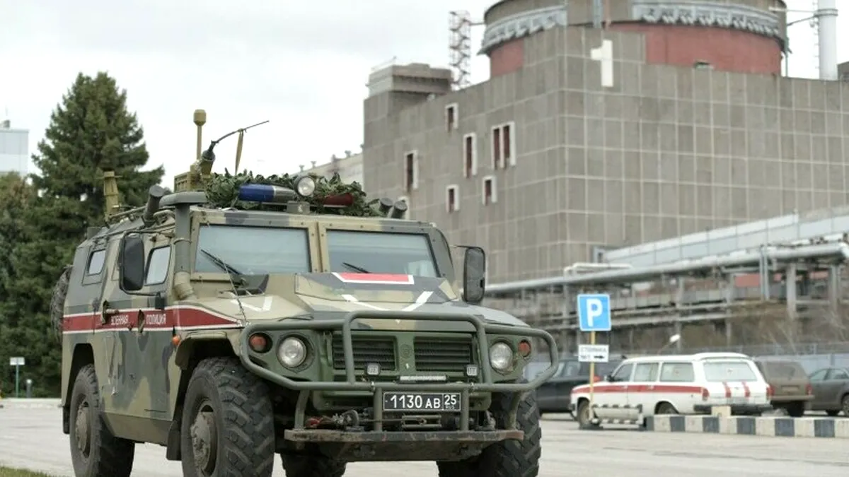 Rusia cere NATO să discute la summitul de la Vilnius despre centrala nucleară Zaporojie