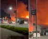 Incendiu violent în Domnești. Șoseaua Tudor Vladimirescu, blocată