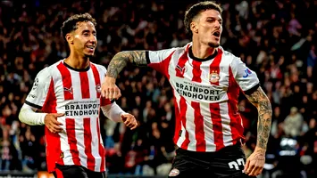 Dennis Man, dublă de senzație pentru PSV în Liga Campionilor. Presa olandeză: „Evoluție fenomenală”